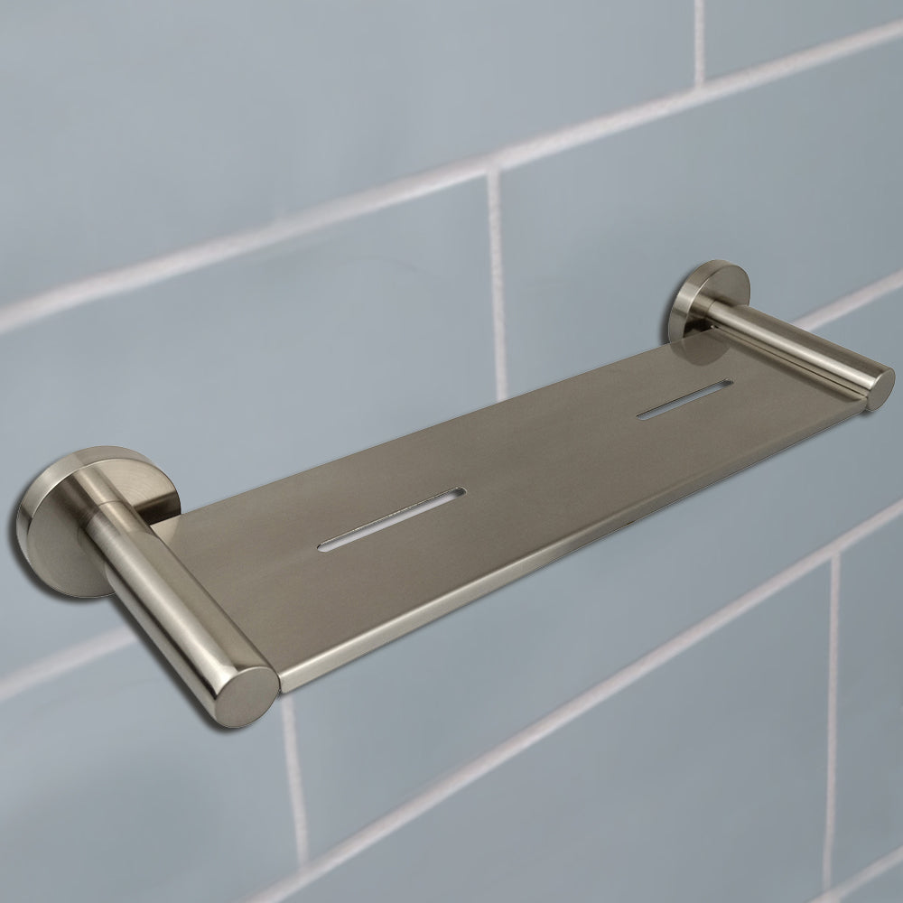 Otus Metal Shelf Brushed Nickel 8127A-BN - Bathroom Hub