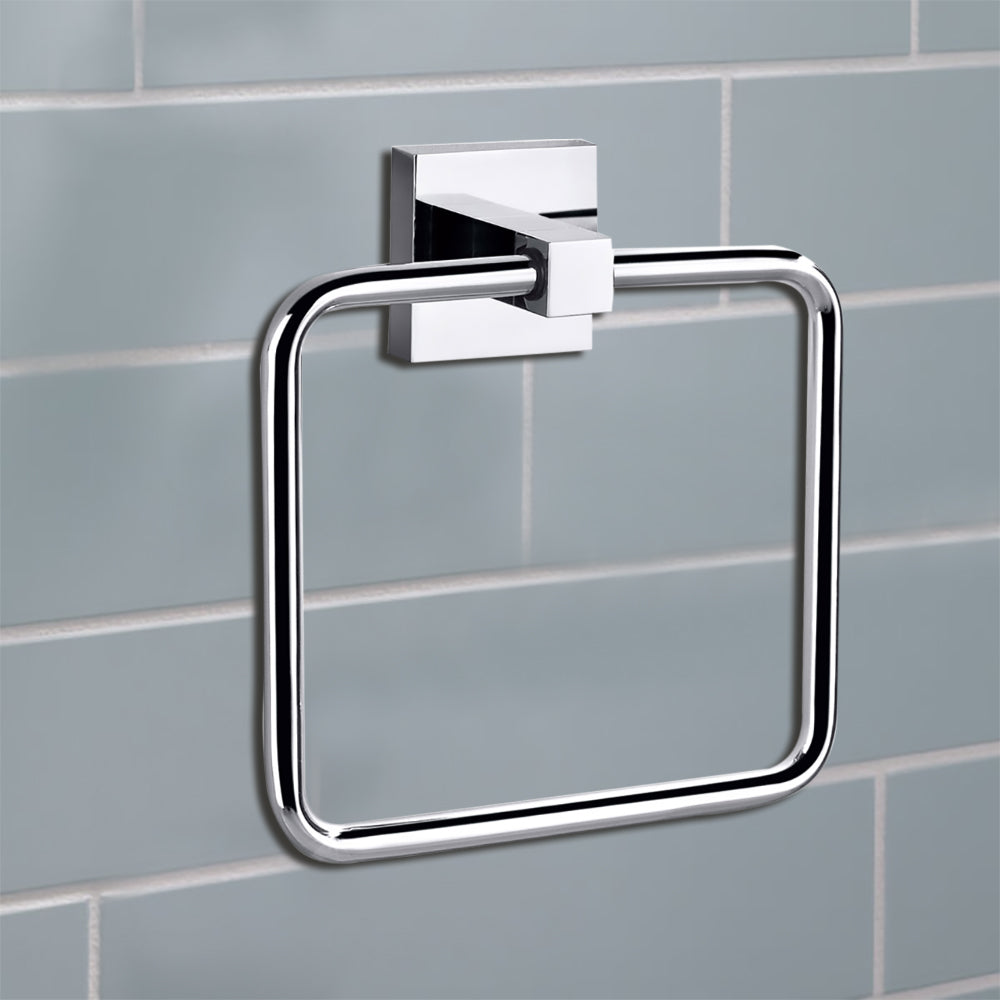 Sara Towel Ring Chrome 8913 - Bathroom Hub