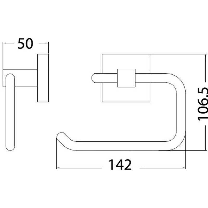 Sara Toilet Roll Holder 8916