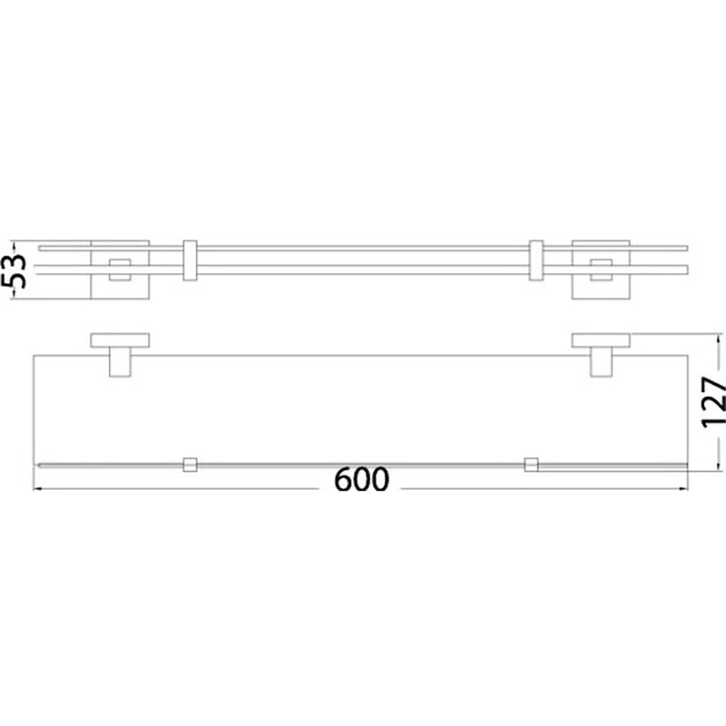 Sara Glass Shelf 8927