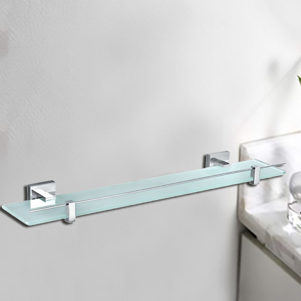 Sara Glass Shelf Chrome 8927 - Bathroom Hub