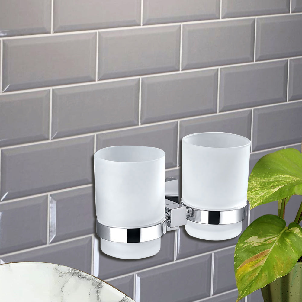 Sara Double Tumbler Holder 8928 - Bathroom Hub