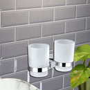 Sara Double Tumbler Holder 8928 - Bathroom Hub