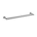 Linie Double Towel Rail 800 mm Brushed Nickel 9901-800BN - Bathroom Hub