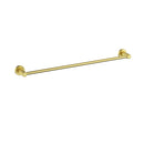 Linie Single Towel Rail 800mm Brushed Gold 9902-800-BG