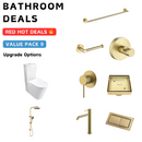 Hali Brushed Gold Bathroom Package Deal