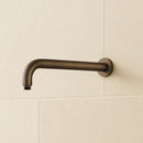 Antique Brass Round Wall Mounted Shower Arm - 400mm ABM-010