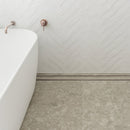 Aluminium Slimline Tile Insert Shower Drain Brush Bronze 300-3000x100x21mm