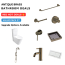 Antique Brass Bathroom Package Deal