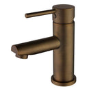 Antique Brass Basin Mixer Straight Spout AB-70A-bathroom-hub-online