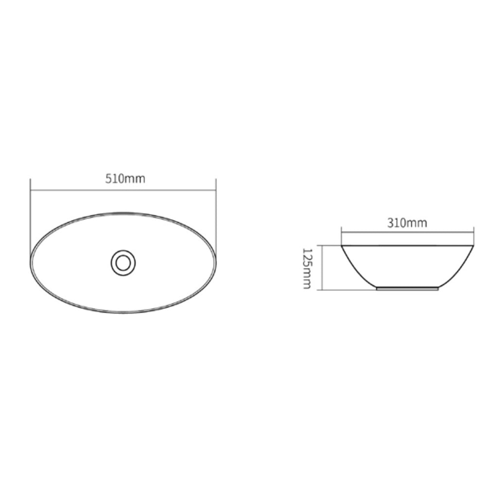 Countertop Basin BA510 - Bathroom Hub