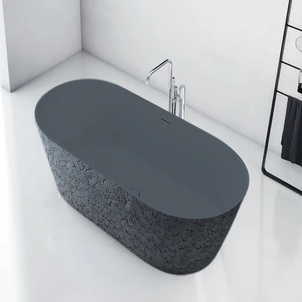 Solid Surface Cast Stone Freestanding Bath 1007 CF