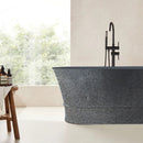 Solid Surface Cast Stone Freestanding Bath 1041 Concrete Finish