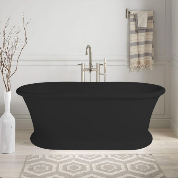 Solid Surface Cast Stone Freestanding Bath 1041 MB