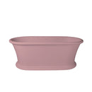 Solid Surface Cast Stone Freestanding Bath 1041 Matt Pink