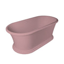 Solid Surface Cast Stone Freestanding Bath 1041 Matt Pink
