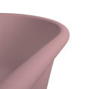 Solid Surface Cast Stone Freestanding Bath 1041 Matt Pink