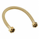 Baiachi Polymer Braided Flexible Bidet Hose 300mm brushed gold- bathroomhubonline