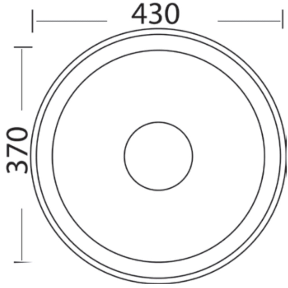 Laundry Sink 430mm C-500 - Bathroom Hub