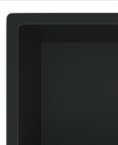 GRANITE Single Bowl Drainer Kitchen Sink D1000-BK