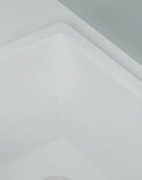 GRANITE Single Bowl Drainer Kitchen Sink D1000-WH - Bathroom Hub