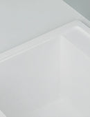GRANITE Single Bowl Kitchen Sink D565-WH - Bathroom Hub