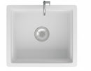 GRANITE Single Bowl Kitchen Sink D610-WH