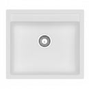 GRANITE Single Bowl Kitchen Sink D620-WH