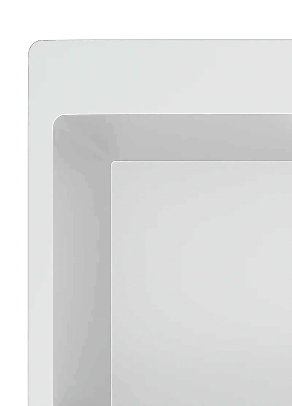 GRANITE Single Bowl Kitchen Sink D780-WH - Bathroom Hub