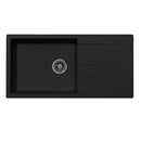 GRANITE Single Bowl Drainer Kitchen Sink D915-BK