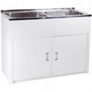 Laundry Tub with Cabinet 1155 x 495 x 870mm DB652B