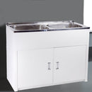 Laundry Tub with Cabinet 1155 x 495 x 870mm DB652B