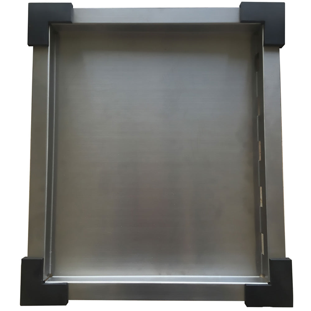 Square Tray with a side hole 370 x 430mm DT-05 - Bathroom Hub