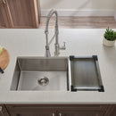 Square Tray with a side hole 370 x 430mm DT-05