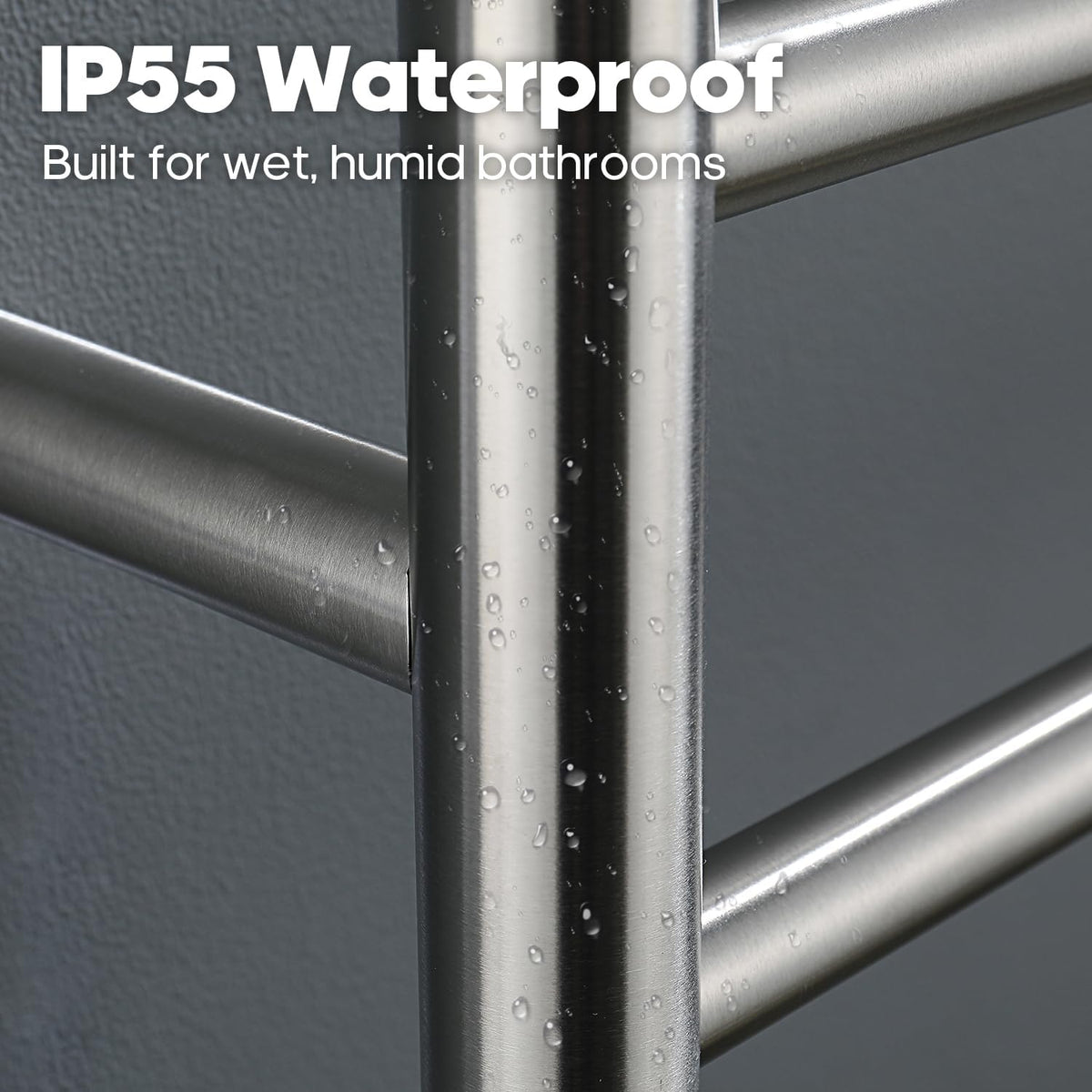 Decaura 7-Bar Heated Towel Rail