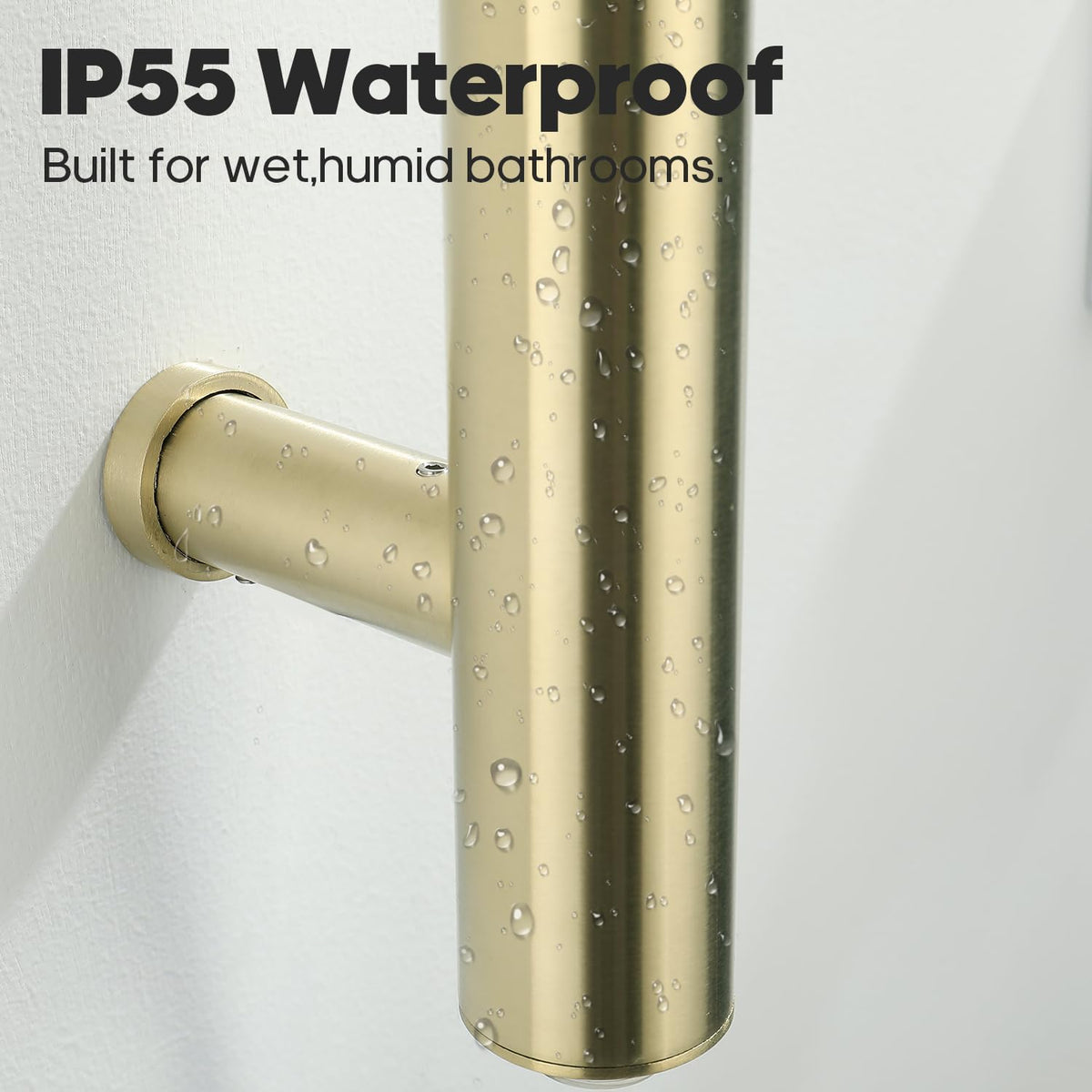Decaura 900mm Vertical Heated Towel Rail-bathroom-hub-online
