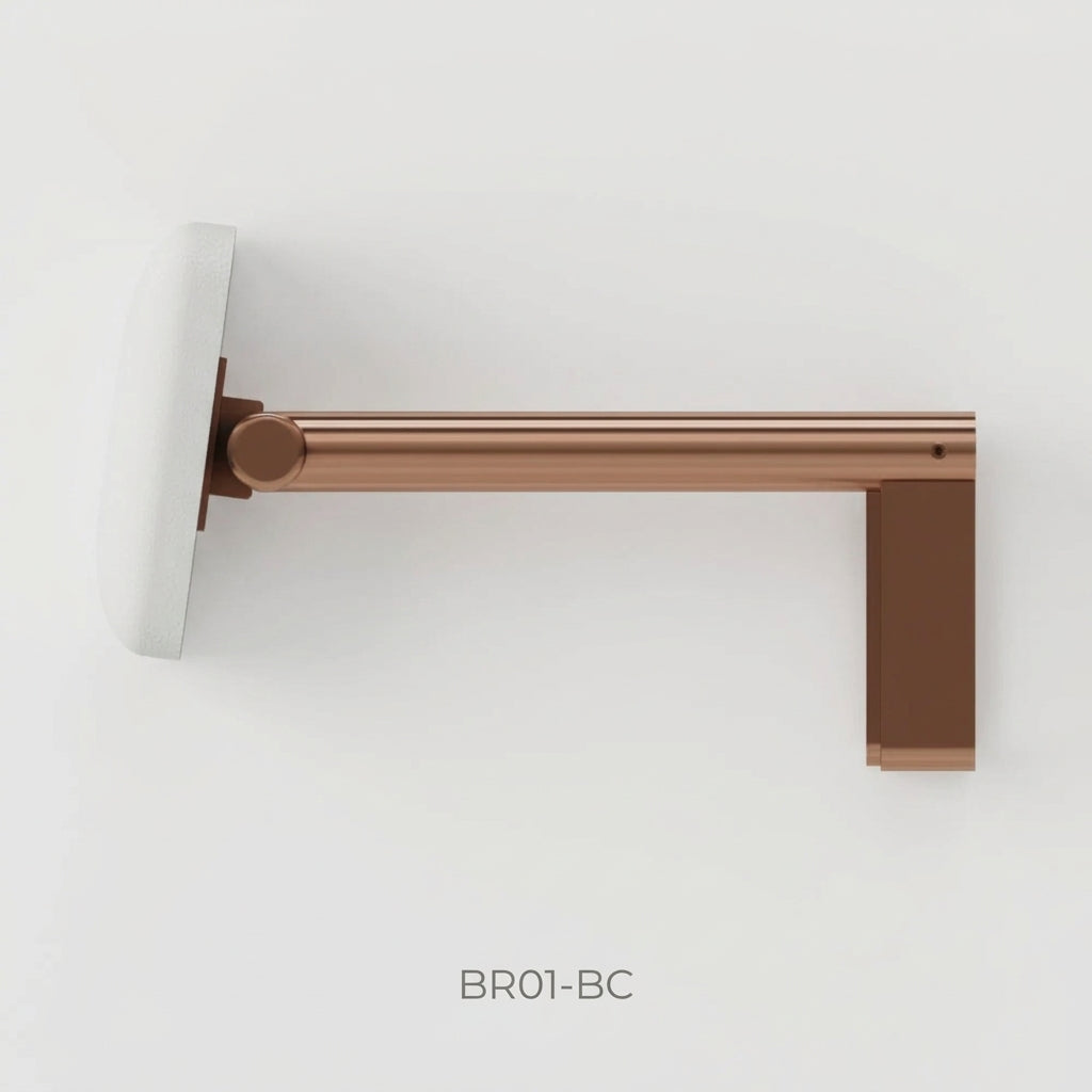 Disabled Back Rest Care Brushed Copper- BR01-BC