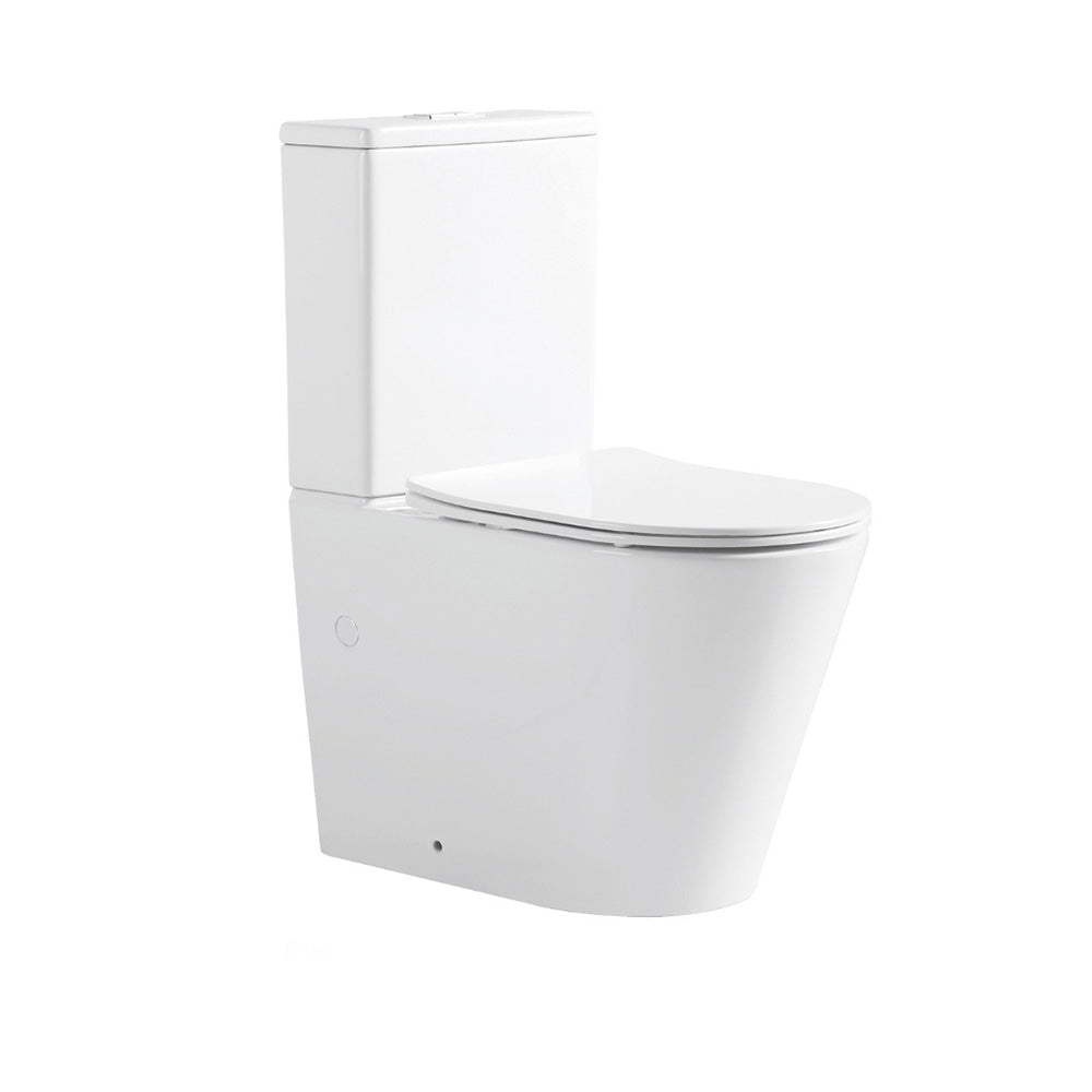 Back To Wall Rimless Toilet Suite Eva - Bathroom Hub