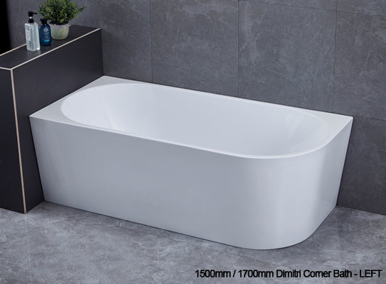 1500mm Newport Corner Freestanding Bath