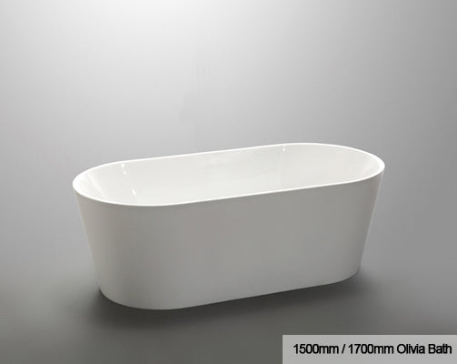 1300mm Florida Freestanding Bath - Bathroom Hub