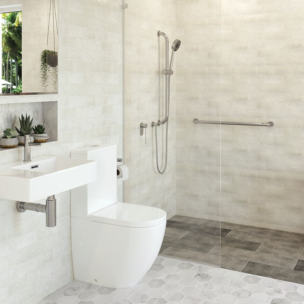 Grab Rail, Stainless Steel  600mm - Bathroom Hub