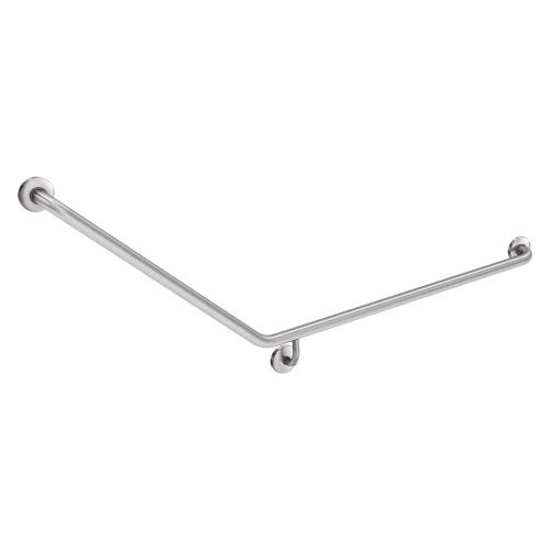 40° Accessible Right-Hand Grab Rail, Stainless Steel