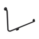 90° Accessible Right-Hand Grab Rail, Matte Black
