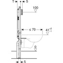 Geberit Wall-Hung Duofix with Sigma Concealed Cistern