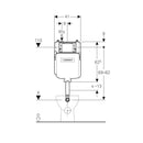 Geberit Sigma 8 In Wall Cistern- Concealed  bathroom hub online