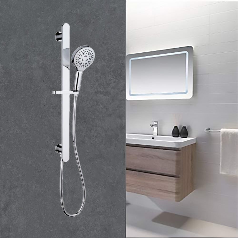 Kara Sliding Rail Shower w Integrated Water Inlet HPA11-301D - Bathroom Hub