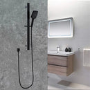 Seto Sliding Shower Rail Matt Black HPA66-301-B