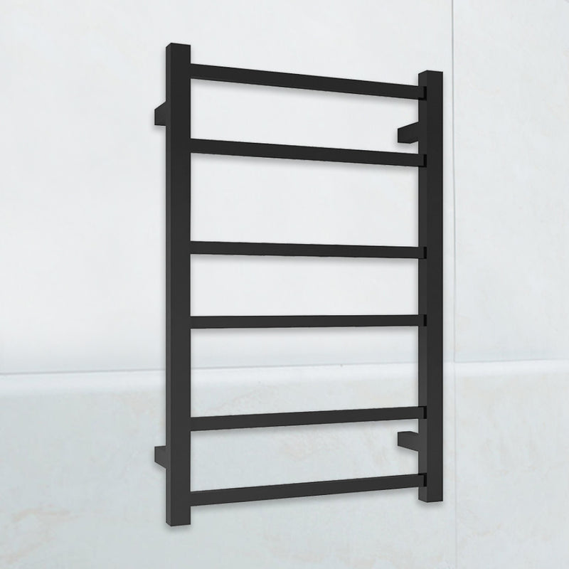 Heated Towel Rail Matt Black HTR-S4-MB