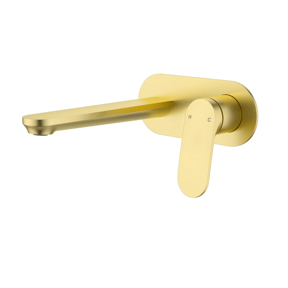 Sulu II Wall Basin Mixer Trim Kit With Rough-In Body Brushed Gold HYB168-601TK-BG