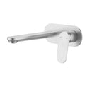 Sulu II Wall Basin Mixer Trim Kit With Rough-In Body Brushed Nickel HYB168-601TK-BN
